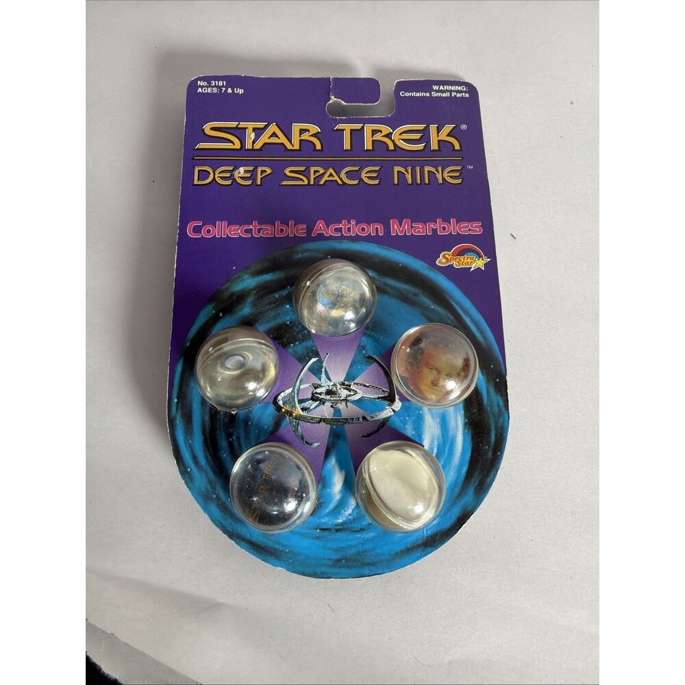 Spectra Star Star Trek Deep Space Nine Collectable Action Marbles 1993 New